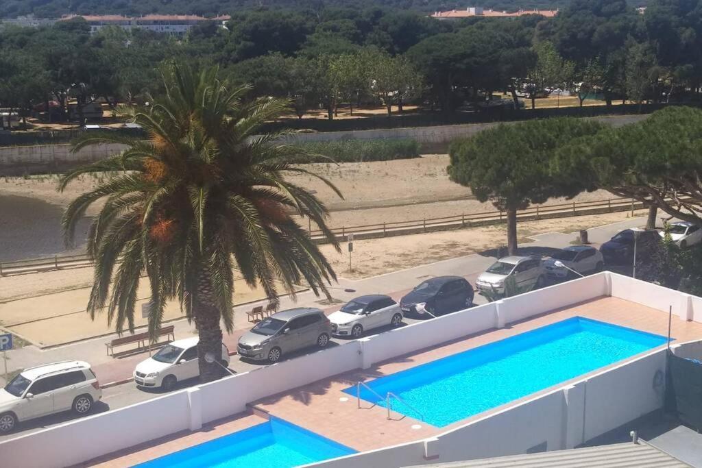 Ferienwohnung Estudio Primera Linea De Mar Con Piscina Y Parking Castell-Platja d’Aro Exterior foto